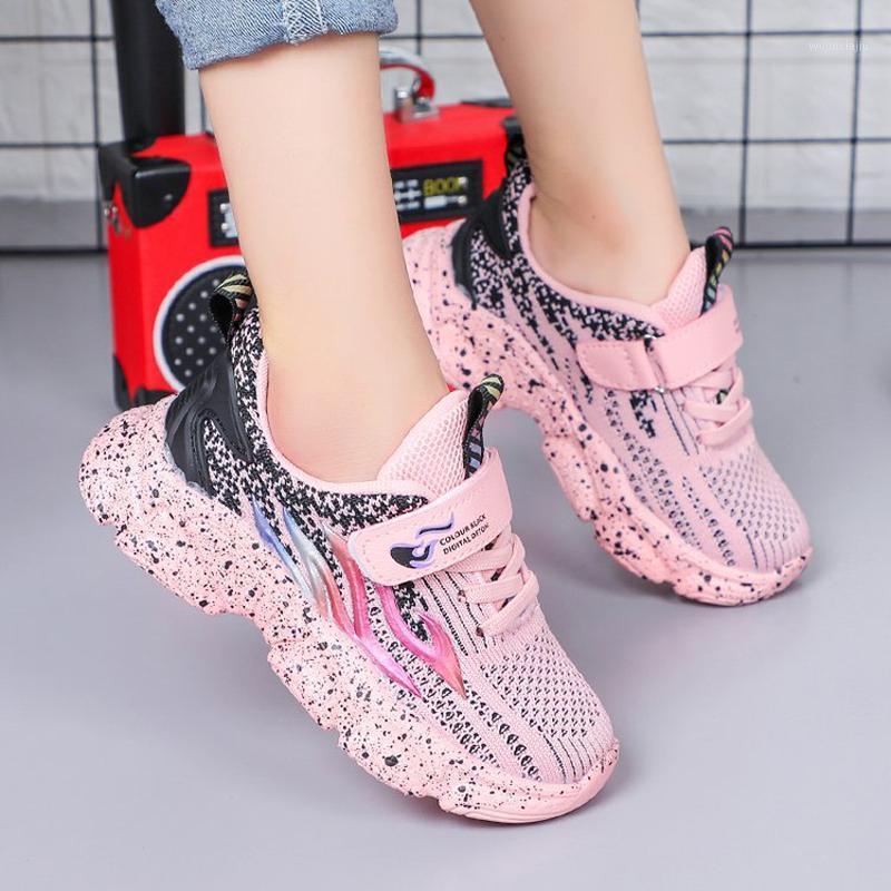 

2020 Kids Boys Girls Shoes Fashion Sneakers Children Sports Tennis Shoes Comfort Casual Child Boys Girls Running Trainers1, Pink