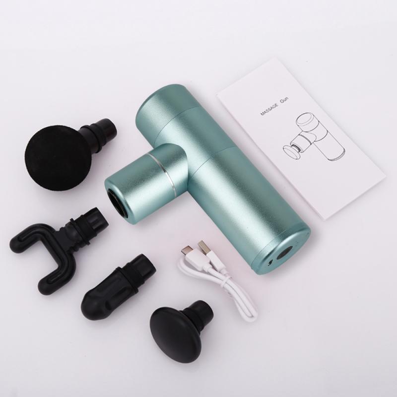 

Portable Mini Fascia Massager Gun Electric Vibration Percussion Body Tissue Massager Deep Relief Relaxation Unisex