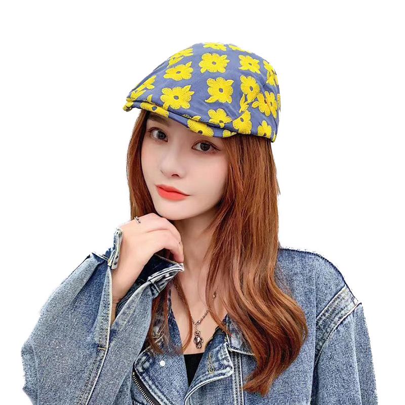 

Fashion Women Cap Ultra-thin Breathable Berets For Women Elegant Women's Flat Caps Beret Ladies Visor Hat New