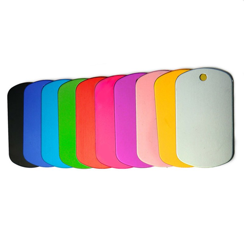 

Personalized Dog ID Tags Multi-functional Pet Tag Aluminum Oval Round Military Custom Engraved Cat Pet Name Phone Number By Yourself GGE1977