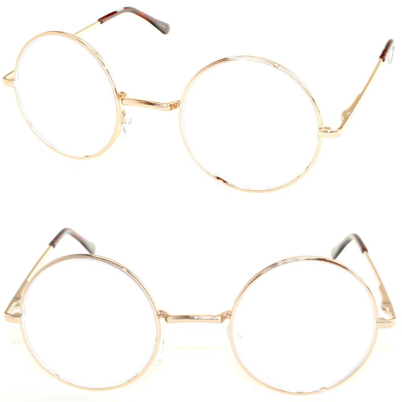 

Gold Frame Spring Hinge Retro Round Reading Glasses +0.75 +1 +1.25 +1.5 +1.75 +2 +2.25 +2.5 +2.75 +3 +3.25 +3.5 +3.75 +4 To +6