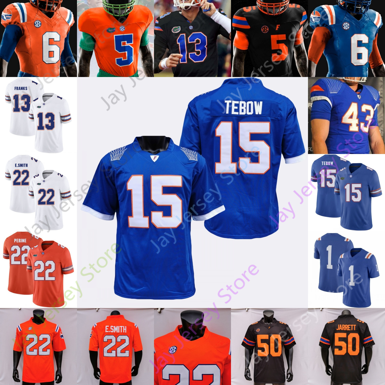 

Florida Gators Football Jersey NCAA College Dante Fowler Jr. Maurkice Pouncey Joe Haden Trevon Grimes Brenton Cox Jr. Ventrell Miller Jones, Black;red