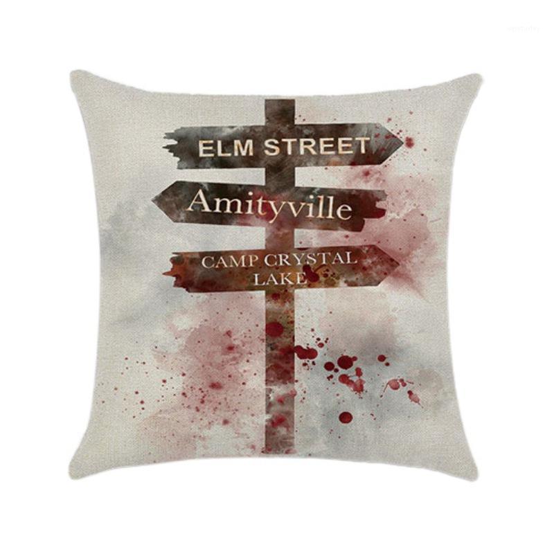 

Watercolor Witch Cushion Cover Pillow Case Halloween Thanksgiving Day Sofa Bed Home Office Decor Back Throw Sofa Cushion Cover1, Black