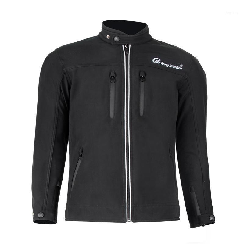 

Men Motorcycle Jacket Water Resistant Elastic fabric Universal Coat For Riding and Daily Wearing Built-in Protective Gear JK-551