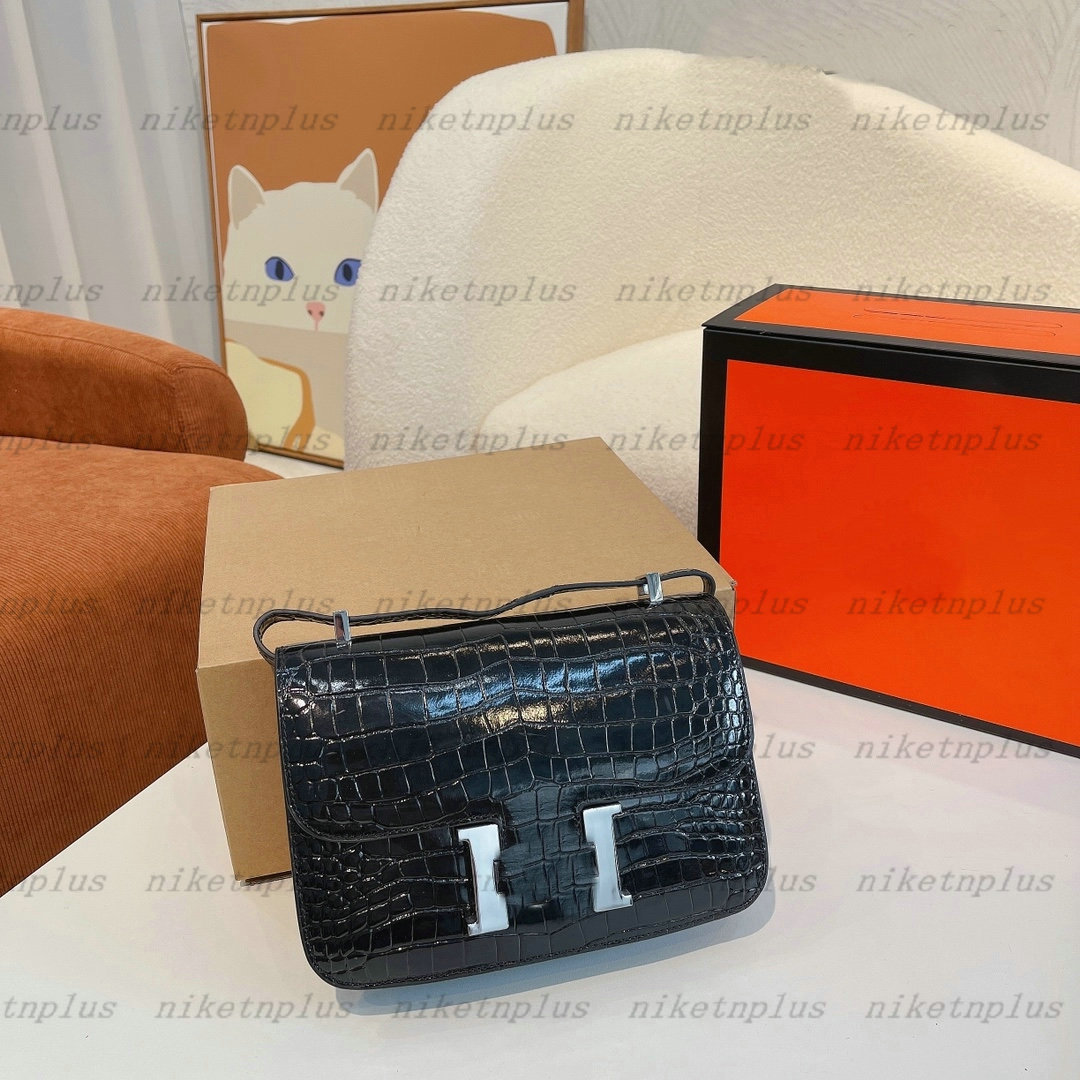 

Mini Horse Constance Stewardess Bag Kangkang Tote Womens Travel Epsom Palm Designer Alligator Shoulder Bags Leather Gold Clasp Luxurys Cross