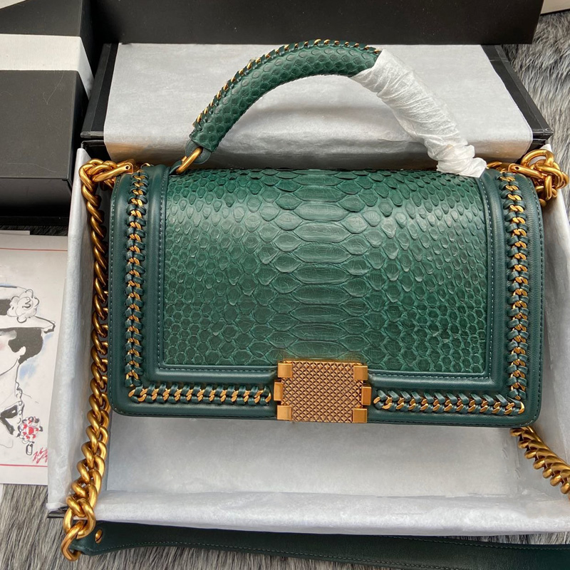 

Best Quality Luxurys Designers Bags Women Handbags Bag with Top Handle Fashion Flap Bags Genuine Leather Shoulder Bag with Box, Color 1