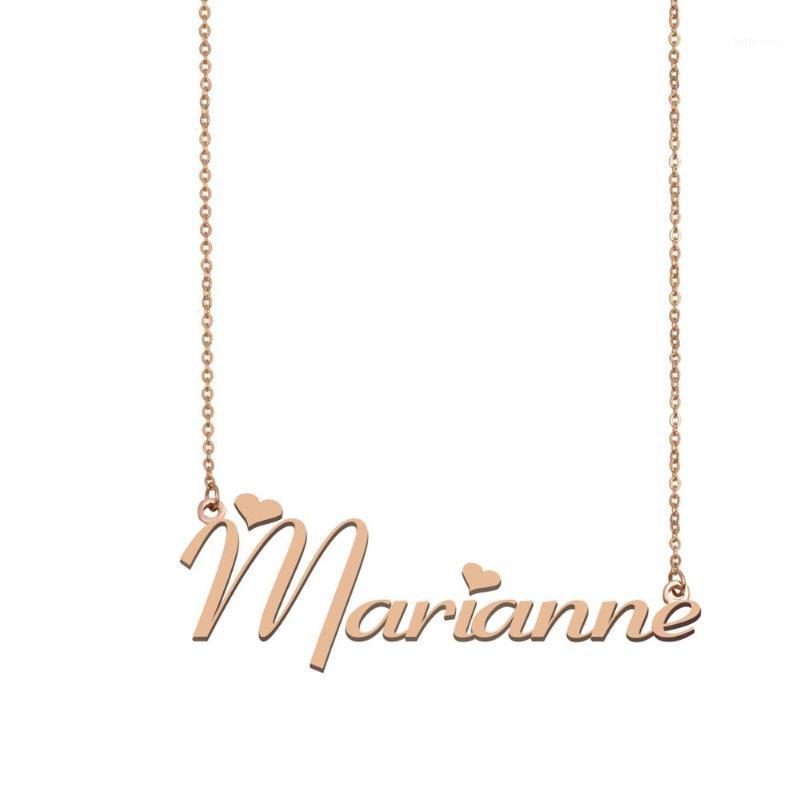 

Marianne Name Necklace , Custom Name Necklace for Women Girls Best Friends Birthday Wedding Christmas Mother Days Gift1