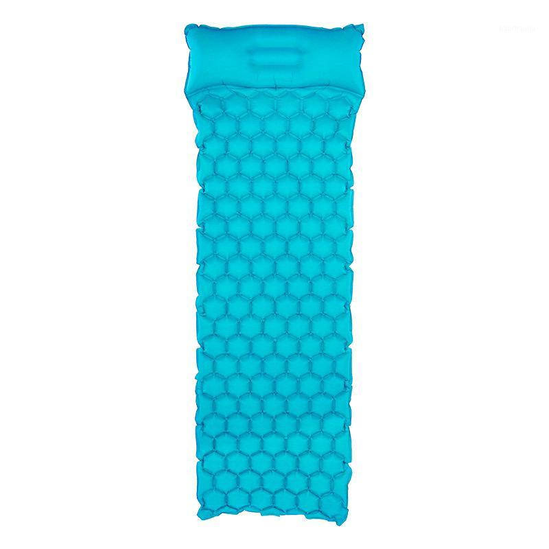 

Nylon air cushion waterproof and moisture-proof outdoor camping air cushion with pillow picnic mat1