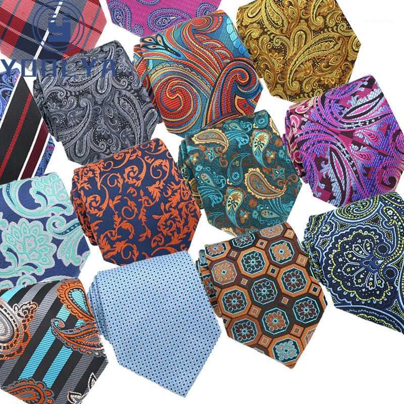 

Classic Tie Men's Floral Paisley Striepes 8cm Jacquard Woven Necktie Accessories Daily Neck Wear Cravat For Wedding Party Gift1