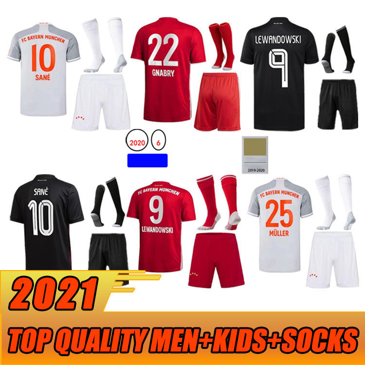 

2022 SANE LEWANDOWSKI COMAN GNABRY ALABA DAVIES MULLER Soccer jersey 2021 munich Football shirt men+KIDS SOCKS, Third adult suit patch 1
