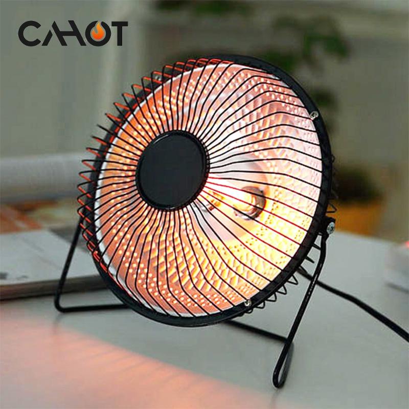 

CAHOT 4inch 6inch 220V Portable Electric Air Heater Warm Fan Home Heater Infrared Desktop for Winter Household Bathroom