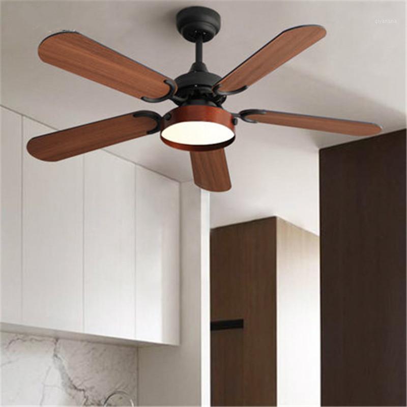 

Postmodern Retro Wood Led Ceiling Fan Light Fashion Art Design Coffee Shop Restaurant Bedroom Baking Studio Fan Lighting1