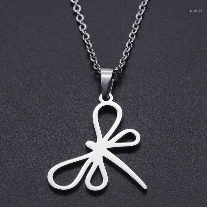 

Dragonfly Stainless Steel Charm Necklace for Women Wholesale Accept Order Dropshipping Dainty Steel Necklaces1