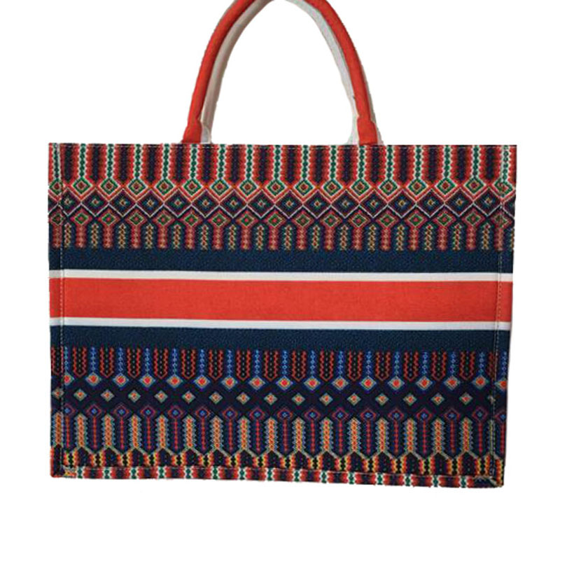 

Big Size Fashion Brand New Women Handbag High Quality Shopping Bags Letter D With Zipper Length 42cm