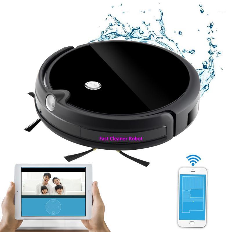 

Robot Vacuum Cleaner With Camera for Home Automatic Sweeping Dust Sterilize Smart Planned,Mapping Navigation,Water Tank1