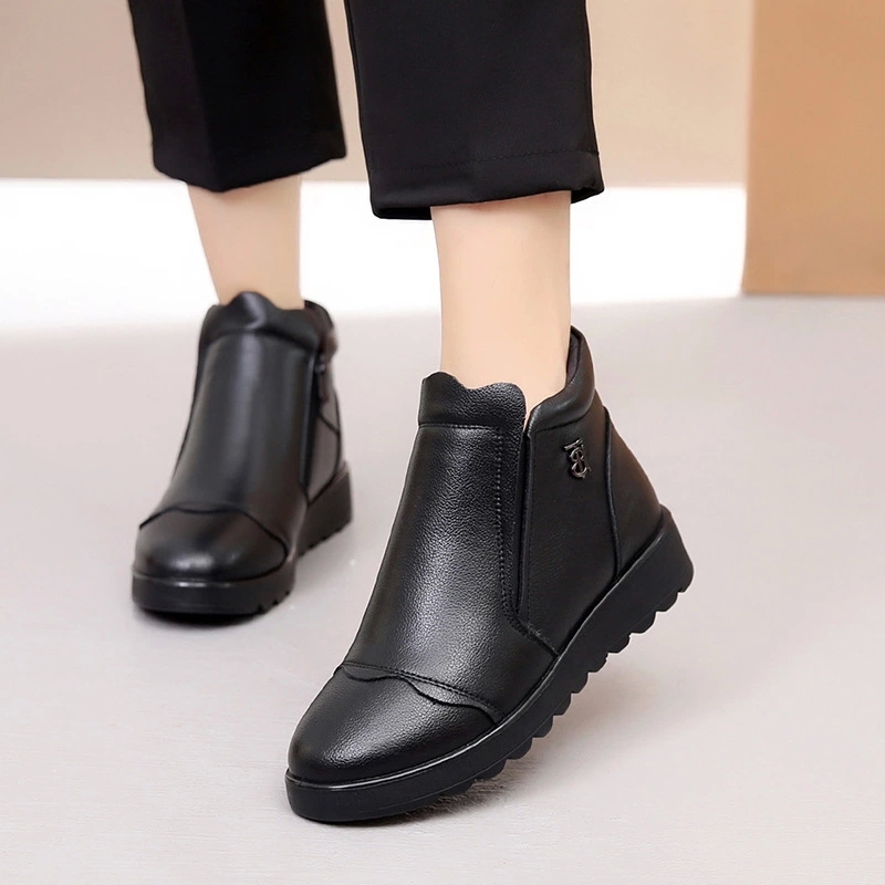 

Boots Female Winter 2020 New Arrival Shoes For Comfortable Ladies Shoes 2020 Fashion Women's Boots Casual Botas Mujer #ch3V, Black
