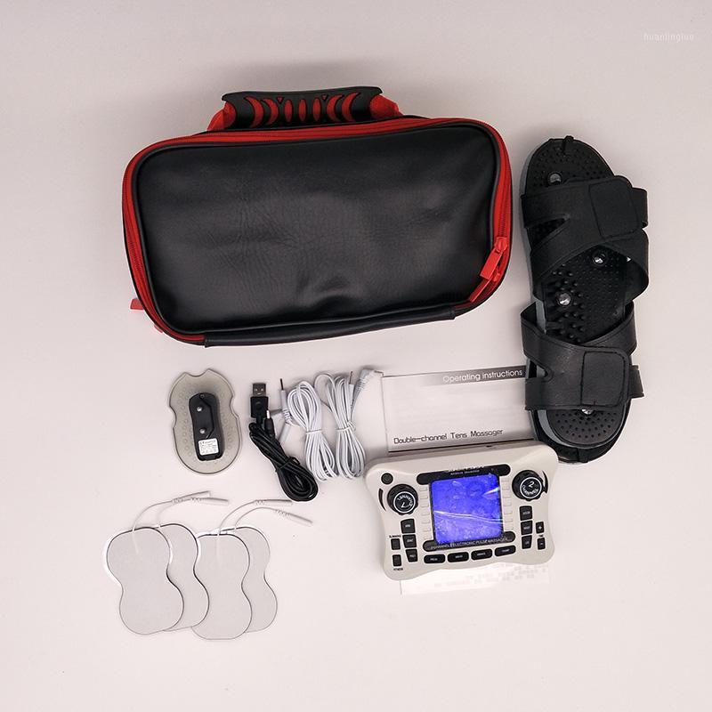

Electrical Dual Channel Pain Relief Nerve Muscle Stimulator Tens Body Therapy Massager Physiotherapy Apparatus Foot Slipper1