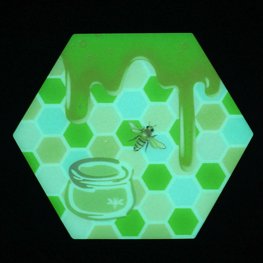 

Glow in the dark Silicone Dabbing Mat design square Silicone Wax Non-Stick Dabber Sheets Color printing various patterns Oil