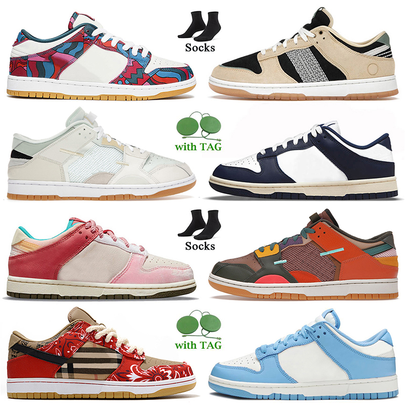 

Outdoor Sports Women Mens Fashion Dunks Low Running Shoes Parra Abstract Art Scrap Sea Glass Archeo Brown Rooted In Peace Vintage Navy Coast UNC Sneakers Trainers, A27 unc 36-45