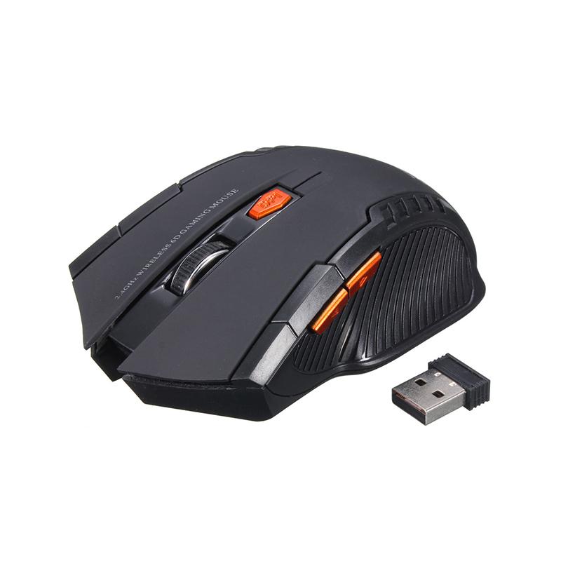 

coolcold 2000 DPI gaming mouse for computer ergonomic optical PC wireless Mouse Gamer with 2.4GHz usb Receiver for laptop game
