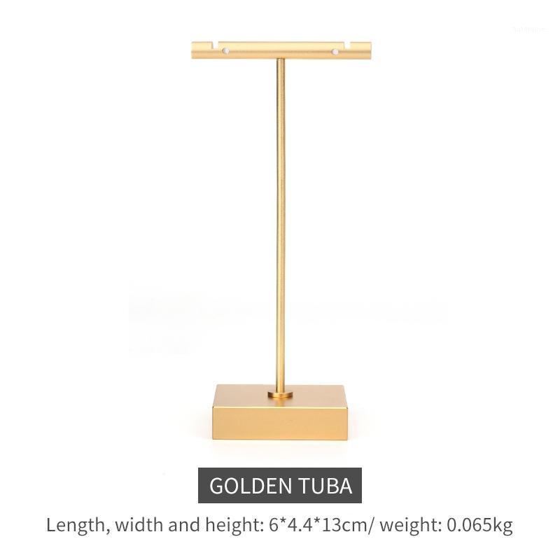 

New Metal Earring Display Stand Gold And Sliver T-shaped Smooth Removed Easy To Storage For Women Jewellery Organize Rack1