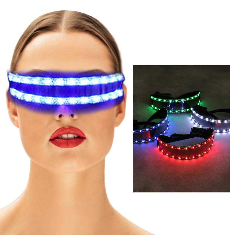 

LED Glasses Party Glow Glasses Luminous Fashion Eye Novelty Gift Night Bar Dance Party DJ Festival Lighting Props
