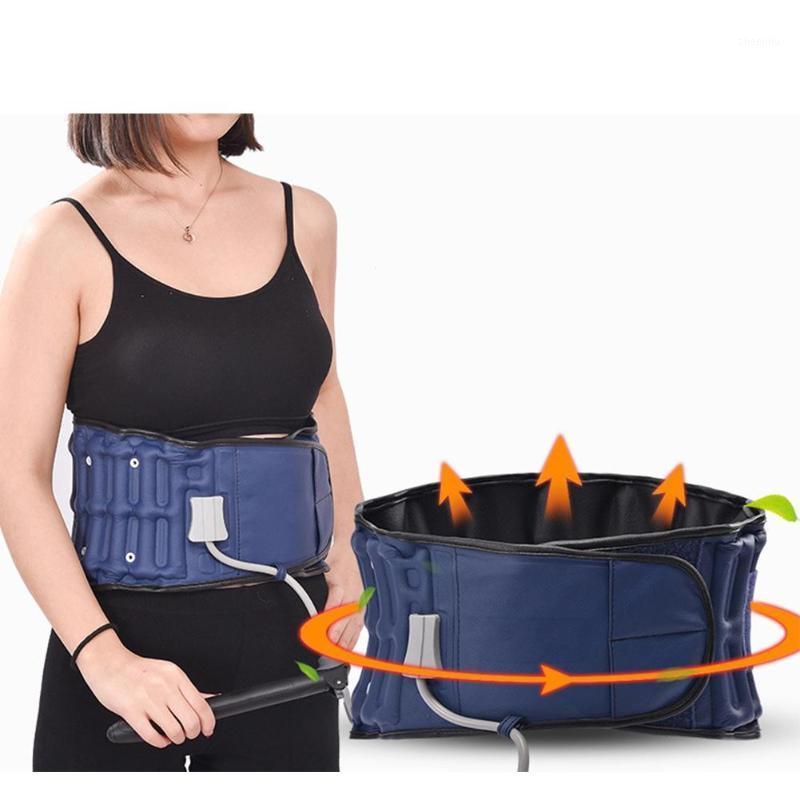 

Adjustable Waist Waist Belt Lumbar Support Lumbar Correction Belt With Traction Device Self Back Support1, Blue