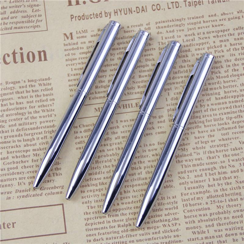 

1Pcs Mini Metal Ballpoint Pen Rotating Pocket-size Pen Portable Ball Point1, As pic