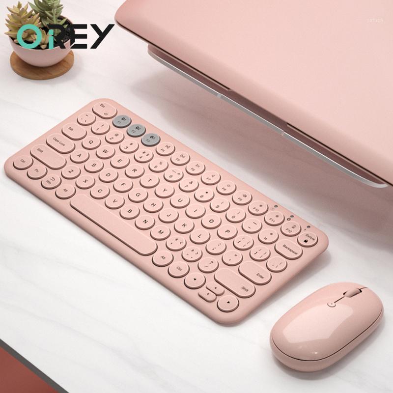 

Bluetooth Wireless Keyboard Mouse Rechargeable Gaming Keyboard Mouse For Lenovo PC Gamer Laptop Keypad Computer Mice1
