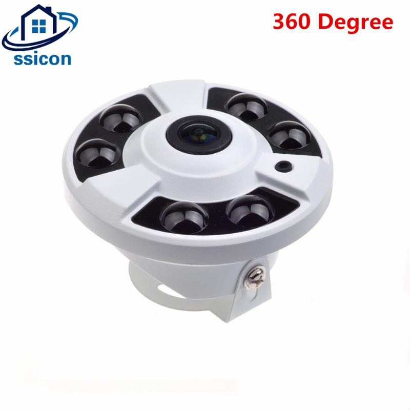 

CCTV Surveillance Camera 1080P IR Night Vision 1.56mm Lens 360 Degree Panoramic 2MP Dome CCTV Cameras