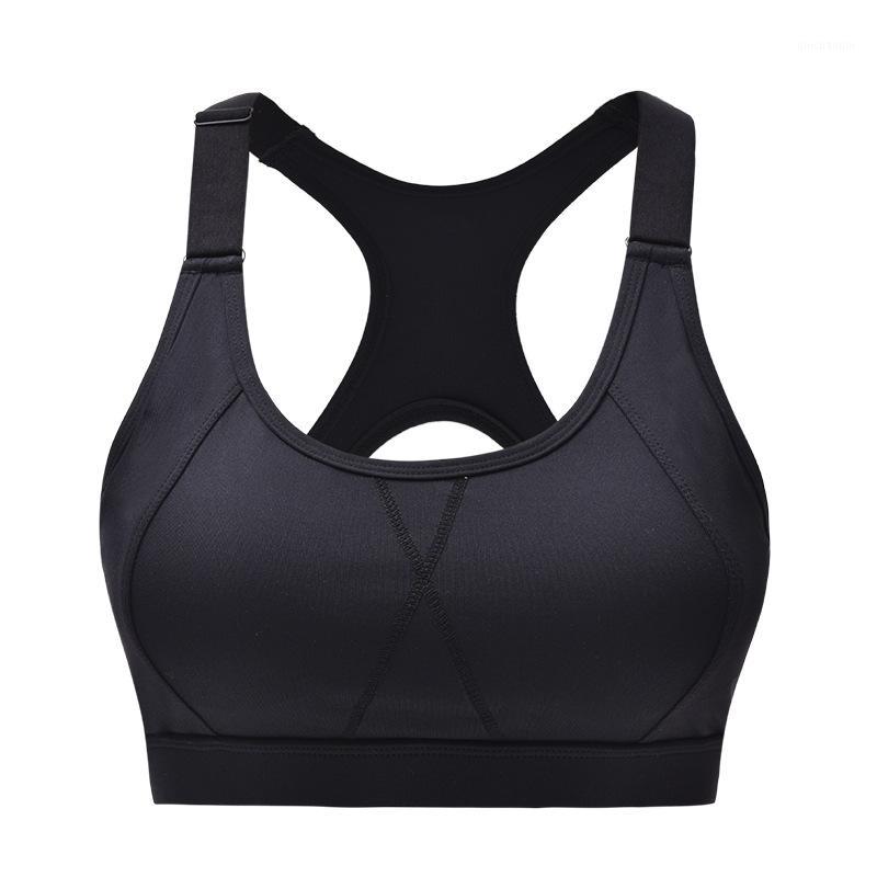 

TFSCLOIN Women Racerback Sports Bra Breathable Comfortable Quick Dry Gym Fitness Running Bra Sport Crop Top1, Black
