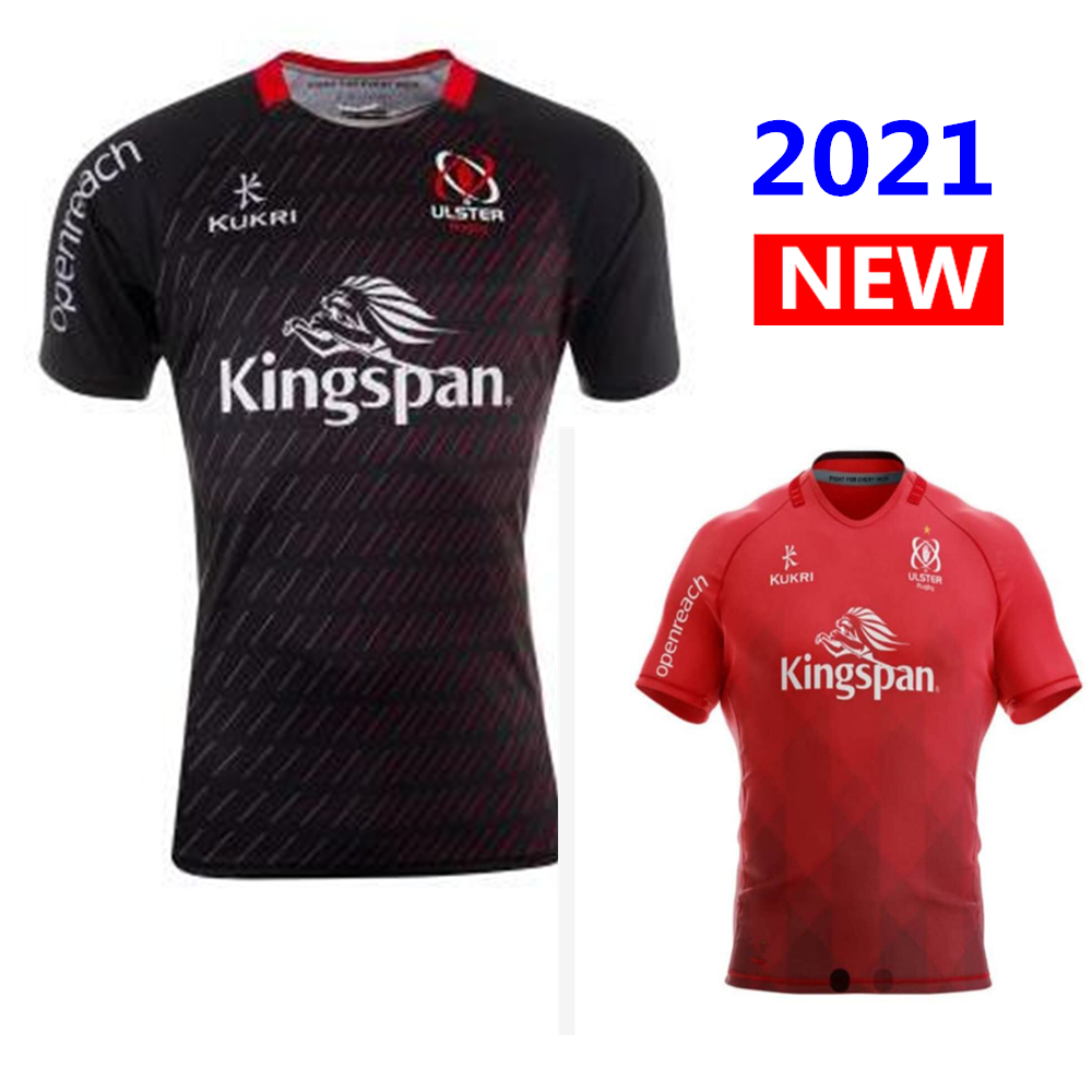 

2021 ulster away Rugby Jerseys kukri shirt ULSTER national team International League jersey -5xl, Red