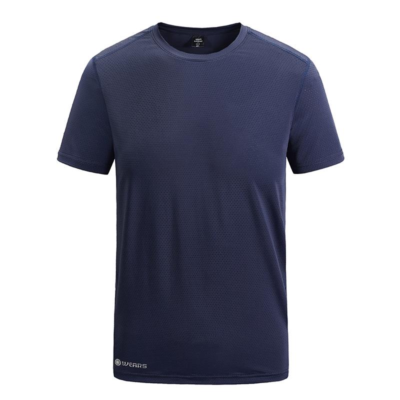 

new Large size - 7XL 8XL Men's t-shirt men summer round neck T-shirt sport casual quick dry breathable tops T-shirts 6 colors, White
