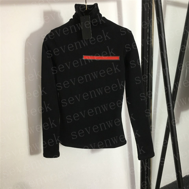 

Turtleneck Long Sleeve T Shirts Top For Women Designer Letters Ladies Bottoming Shirt Autumn Winter Warm, Extra shipping/no ship