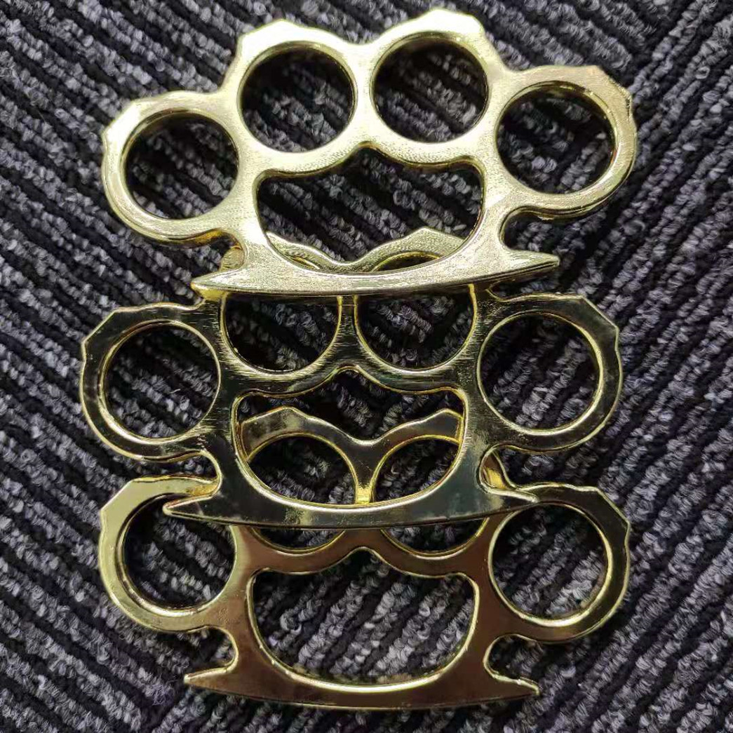 

Glass fiber alloy finger tiger four finger self defense weapon four finger self defense hand brace aluminum alloy self defense equipment7458