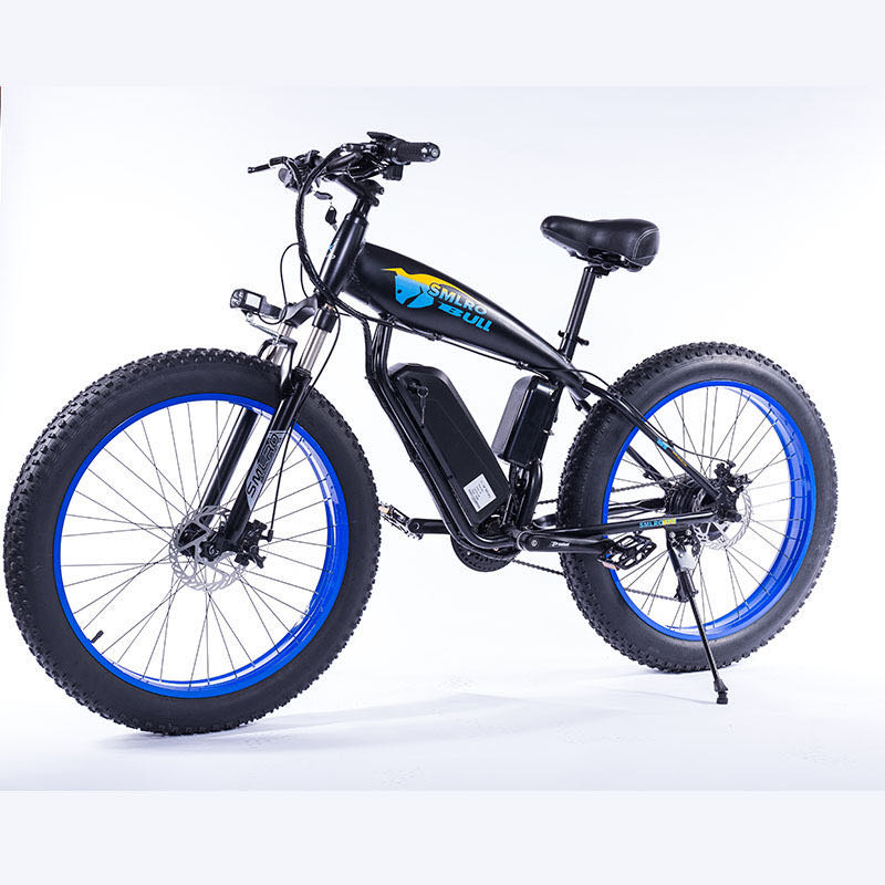 2020 Electric Bike 1000W4.0 Fat Tire Electric Bike Beach Cruiser Bike Booster Bicycle 48v 15AH 