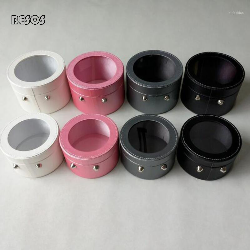 

Colorful Cylindrical Lather Transparent Box Lid Can Be Horizontally Placed Gift Box Wedding Bouquet Jewelry Decorative Gift1