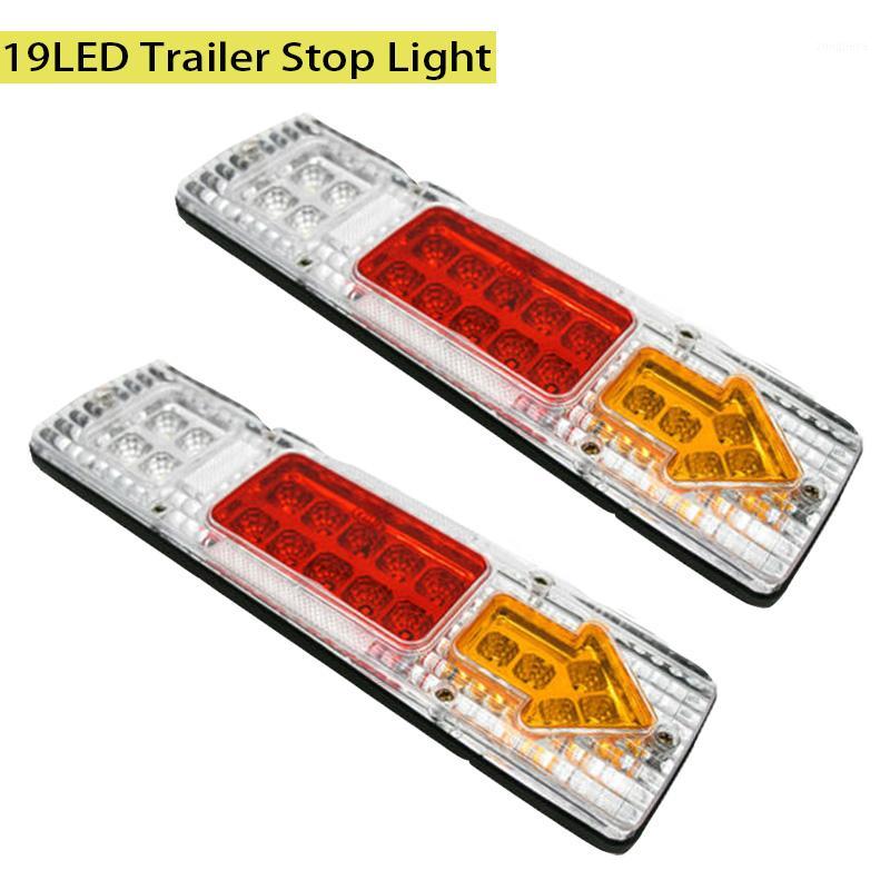 

2pcs 12V 19 LED Car Truck Trailer Tail Stop Light Reverse Turn Indicator Arrow Lamp Truck Signal Turning Lamp1