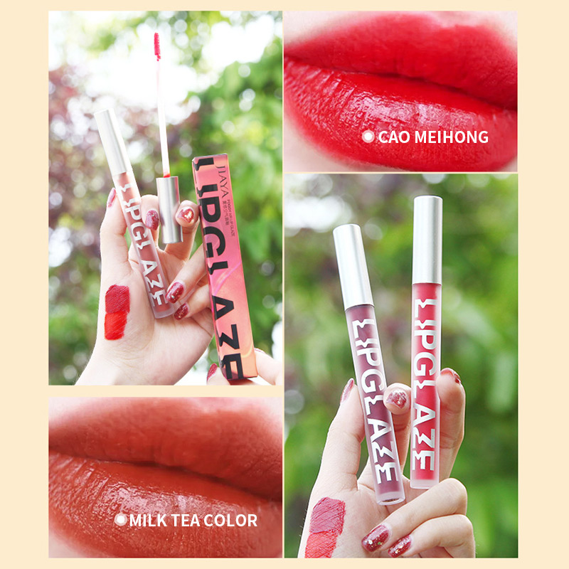 

Sexy Women Lipstick Waterproof Long Lasting Moist Lip Gloss Vivid Colorful Lipgloss Women Makeup maquiagem, A3
