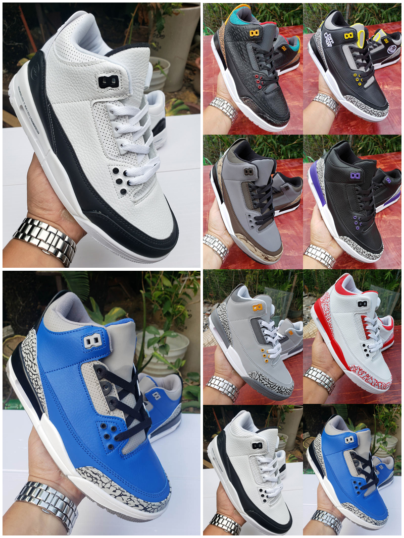 

Jumpman 3 UNC 3s mens women Outdoor shoes Fragment Knicks Rivals Satin Chicago Trainers Sneakers, As photo 1