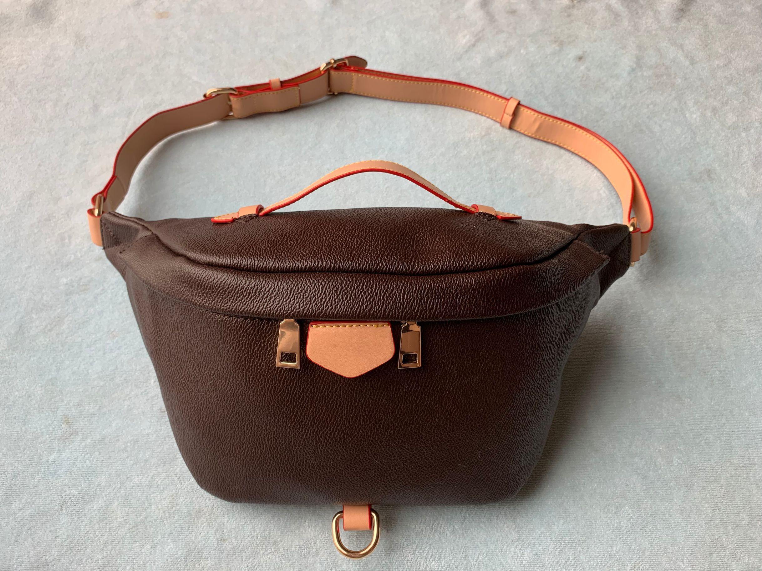 

Fashion Stlye Bumbag Cross Body hoto Shoulder Belt Bag Waist purse Bags pocket handbags Bumbag Cross Fanny Pack Bum Waist Bags m43644, Brown