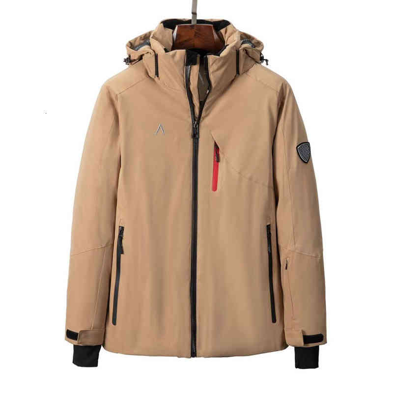 

Men's Down & Parkas edition Designer High men's outdoor casual coat couple's same down jacket fashion windproof Jacket hooded cardigan warm and cold proof AUSB, White