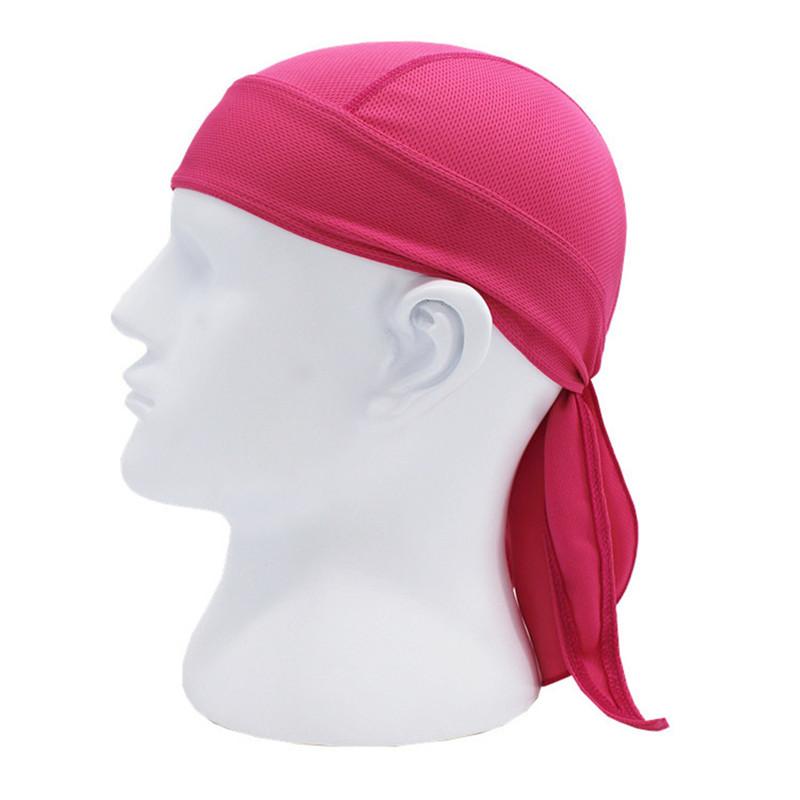 

MrY 13 Colors Outdoor Quick Dry Pure Cycling Cap Head Scarf Headband Summer Men Running Riding Bandana Cycling Pirate Hat Hood, A8