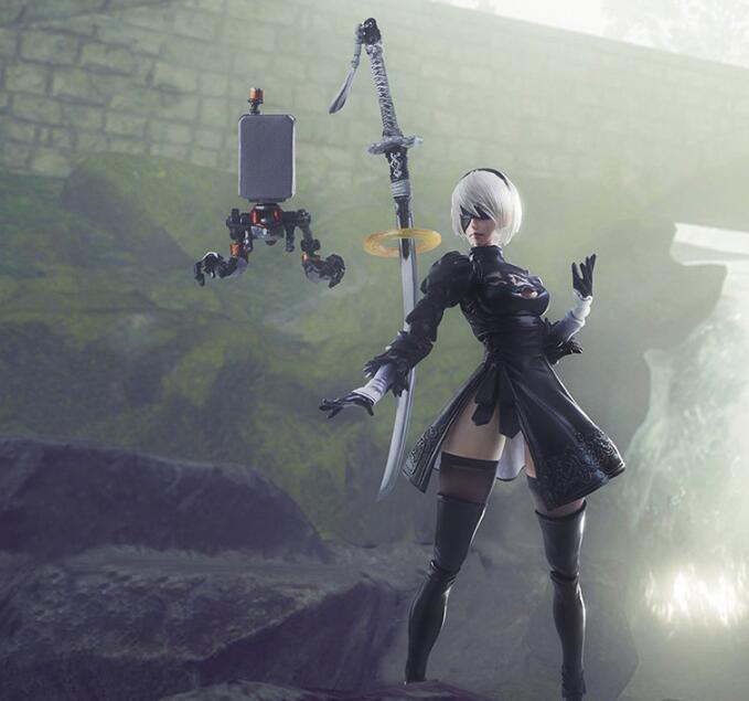 

Square Enix Nier Automata Bring Arts 2B Machine Lifeform Action Figure Kaine Nier Figure doll model toys