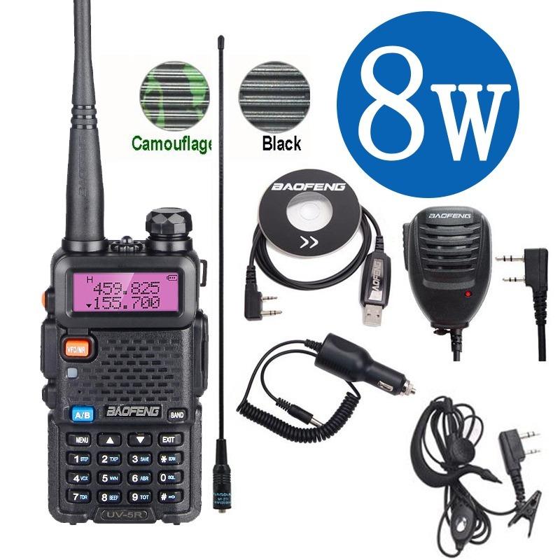

Baofeng Uv 5R Walkie Talkie 10Km Real 8W Two-Way Radio UV-5R Draagbare Ham Radio UV5R Walkie-Talkie Fm Transceiver Amateur
