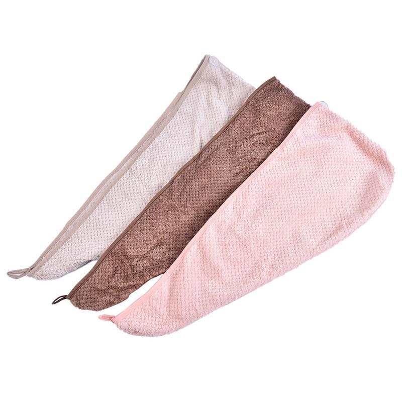 

1Pcs Fashion New Magic Microfiber Hair Fast Drying Dryer Towel Bath Wrap Hat Quick Cap Dry Bathroom Supplies