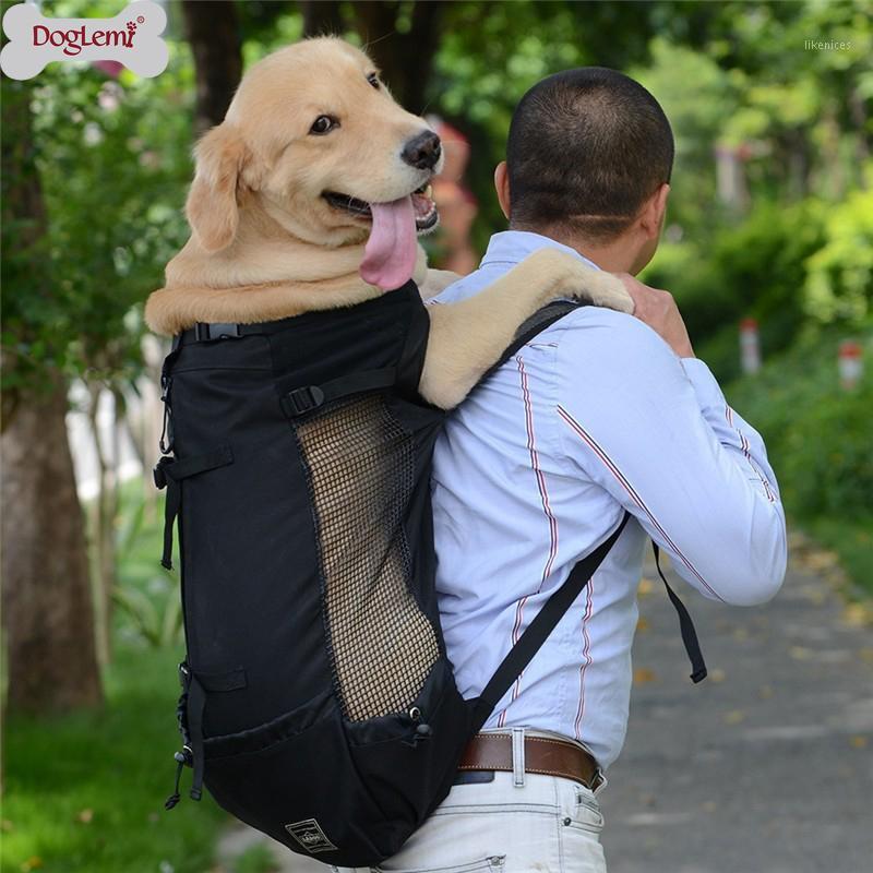 

1PC Dog Carrier Pet Shoulder Traveler Backpack Dog Outcrop Bags Ventilation Breathable Washable Outdoor Bicycle Hiking Backpack1