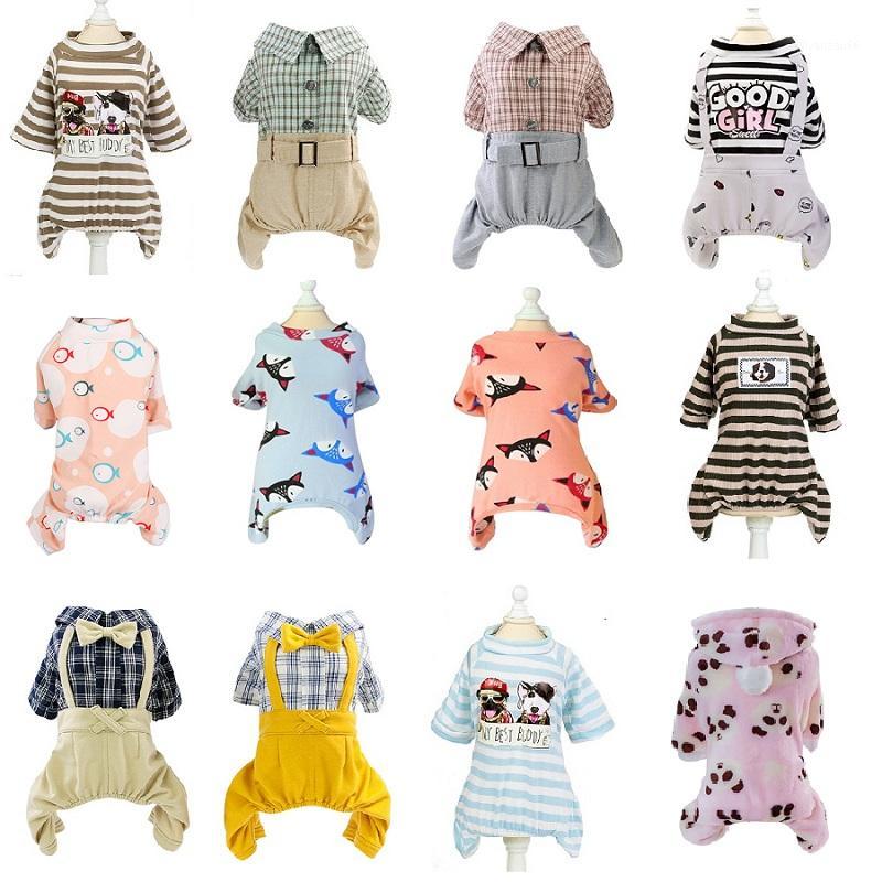 

Cool Jumpsuit Cat Pet Dog Clothes Comfortable Dog Pajamas Jumpsuit For Cat Romper Costume For Small Dogs Jacket Sleepingwear1, 4958