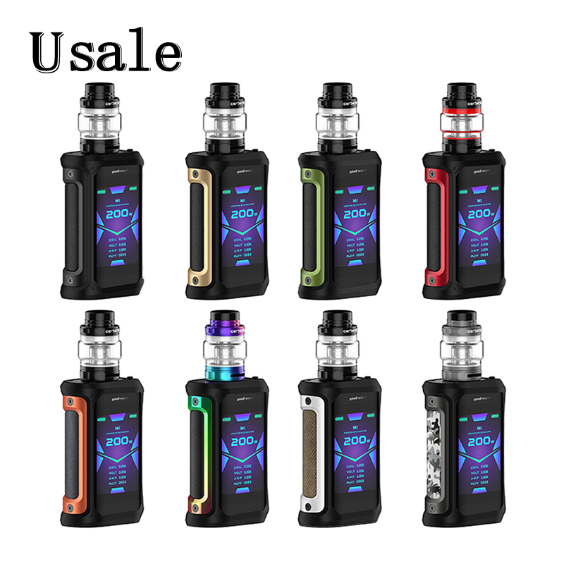 

Geekvape Aegis X 200W TC Kit with 5.5ml Cerberus Tank AS 2.0 Chipset Mod IPV67 Waterproof Dust Shockproof Design 100% Original, Red & black