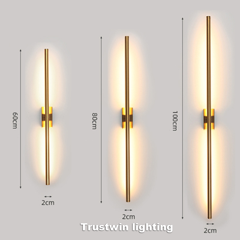 silver up and down wall lights